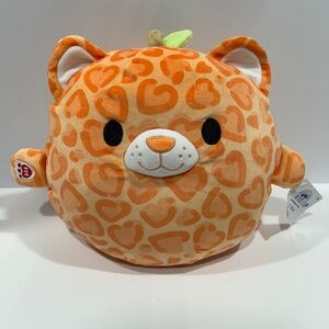Build-A-Bear Skoosherz Orange, Yellow Peach Leopard/Cheetah Fruit Tangerine- NWT